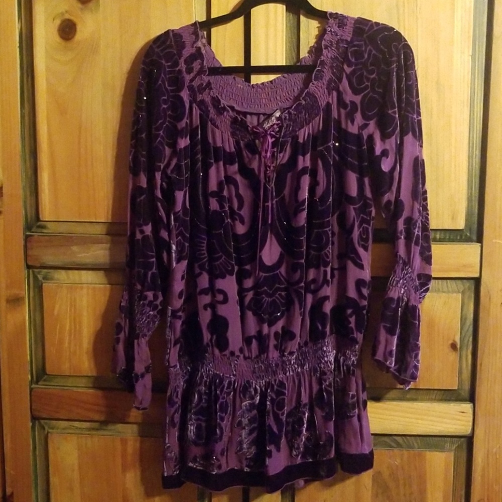 Velvet Tunic
